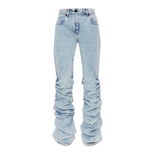 Jeans med dekorative ben