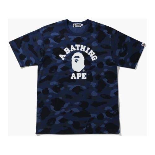 Blå Camo College Tee Limited Edition