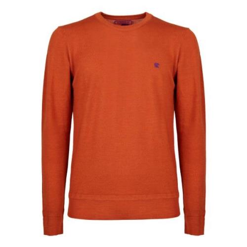 Orange Uld Crew-Neck Sweater