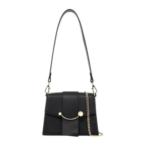 Crescent Læder Crossbody Taske