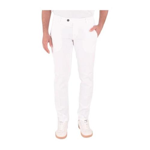 Hvide Chino Bukser Slim Fit