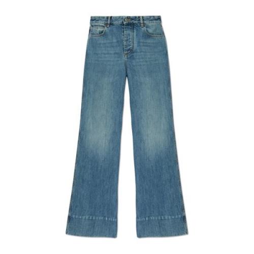 Højtaljede jeans