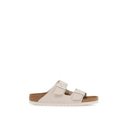 Suede Slide Sandaler