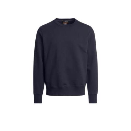 Blå Navy Sweater Stilfuld Behagelig