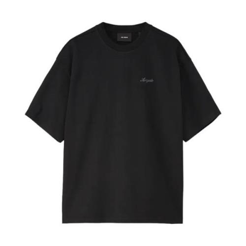 Minimalist Broderet Oversize T-Shirt