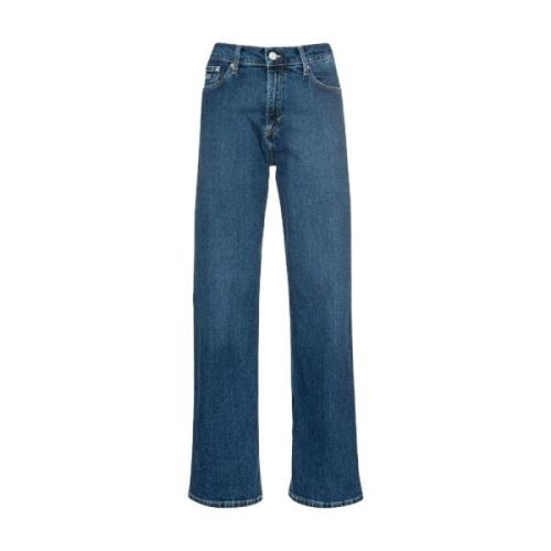 Klassiske Straight Fit Denim Jeans