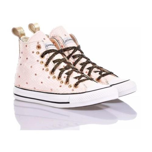 Guld Pink Sneakers Kvinder Tilpasset