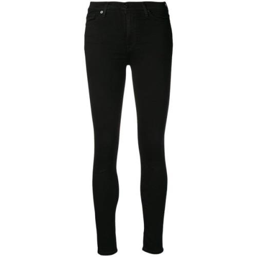 High Waist Skinny Slim Illusion Luxe Jeans