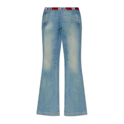 Jeans med rå finish D-EBY-S