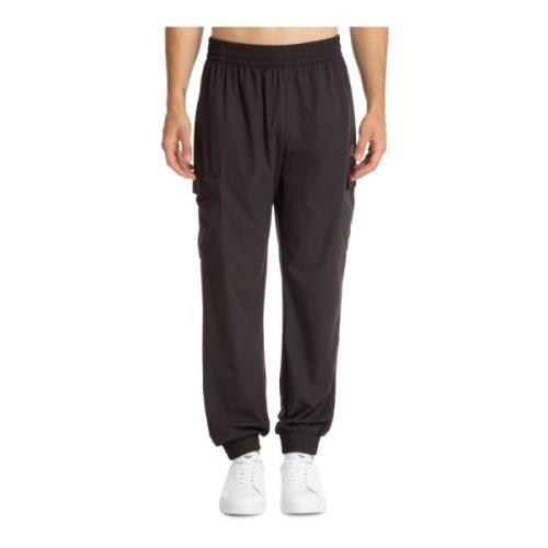 Sweatpants med snøre og logo