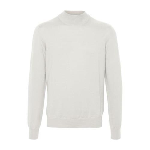 Fin Strikket Uld Jersey Sweater