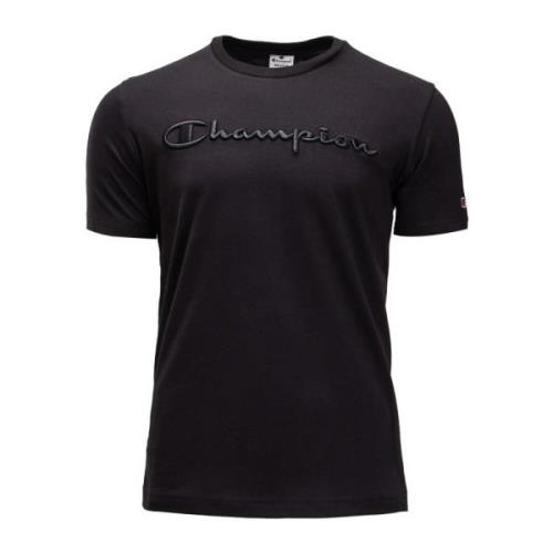 Herre T-shirt med broderet logo