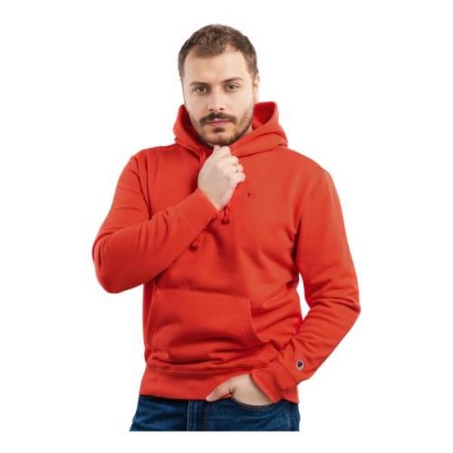 Rød Hoodie Cozyfit Stil 218491