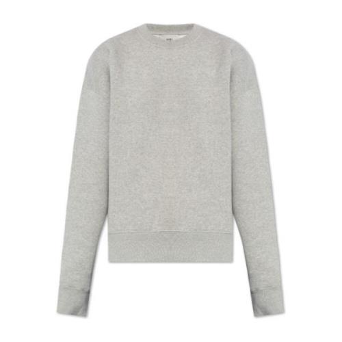 Sweatshirt med logo