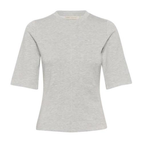 Melange Tshirt Top Granit