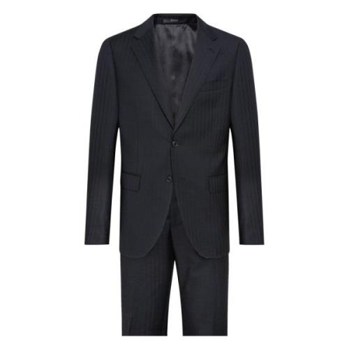 Herringbone Suit I Ren Uld