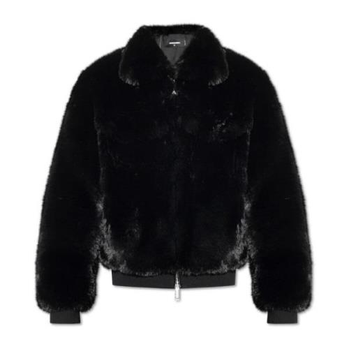 Faux fur jakke