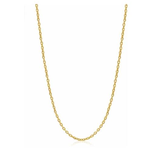 Mens Gold Cable Chain