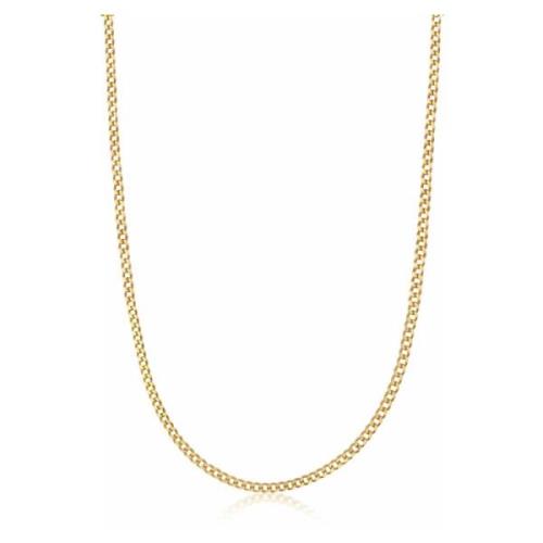 Mens Gold Cuban Link Chain in 3mm