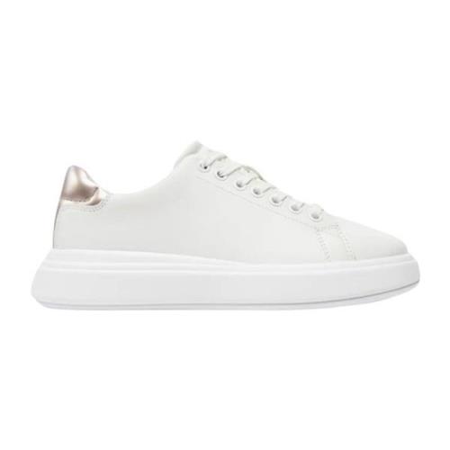 Læder Lace-Up Cupsole Sneakers