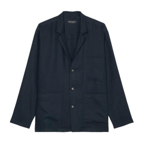 Overshirt i blazerstil