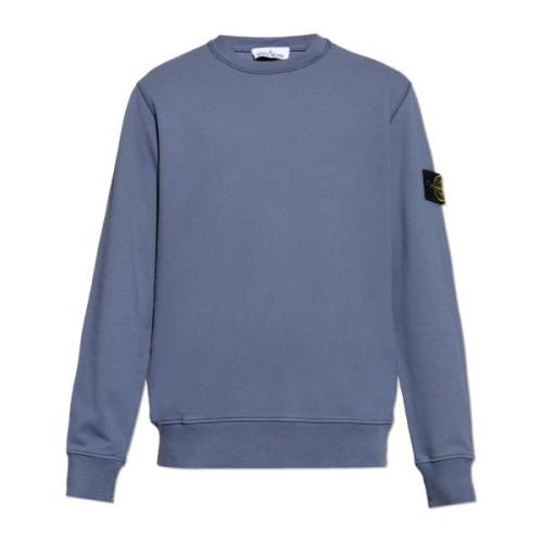 Sweatshirt med logo