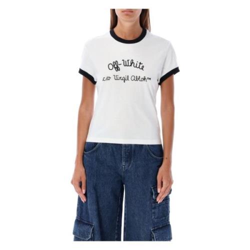 Scripte Tipe T-Shirt Hvid Sort