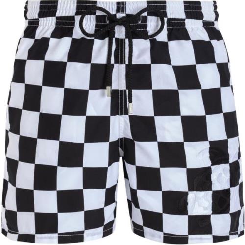 Herre Damier Badeshorts