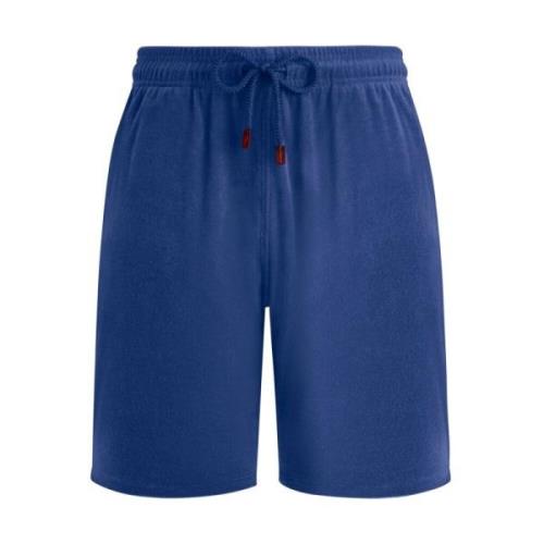 Solide Bermuda Shorts Elastik Talje