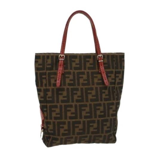 Pre-owned Canvas fendi-tasker