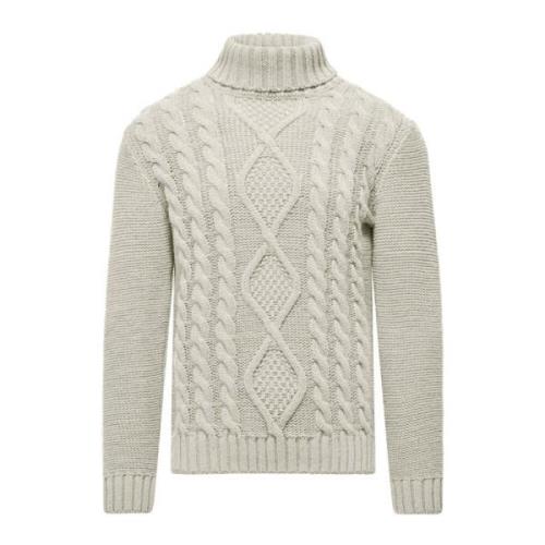 Hyggelig Cable-Knit Turtleneck Sweater