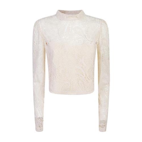 Hvid Sweatshirt AW24 Damemode