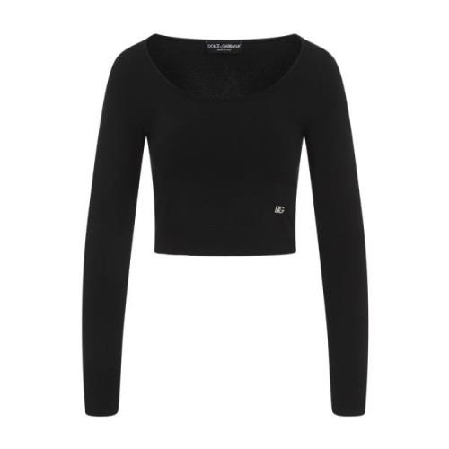 Sort Sweater Kvinders Mode AW24