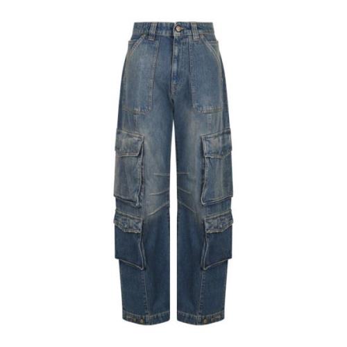 Blå Denim Jeans