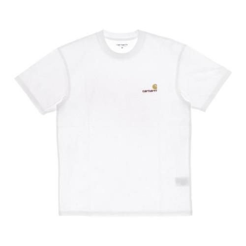 Script Tee Hvid Herre T-shirt