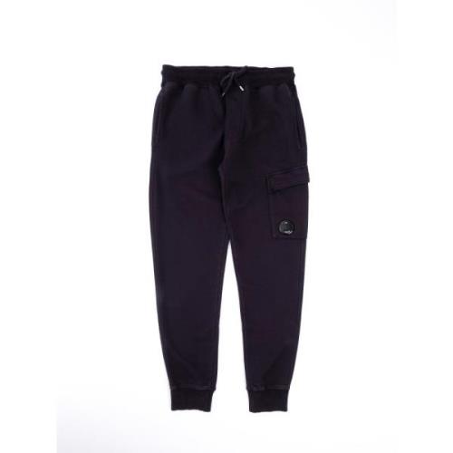 Børstet Cargo Sweatpants med Resist Dyed