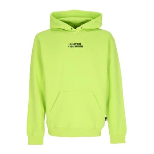 Heste Hoodie Lime Langærmet Sweatshirt