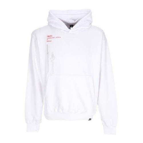 Miyamoto Musashi Letvægts Hoodie Hvid