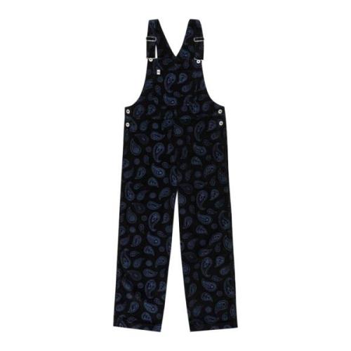 Paisley Velvet Arbejdstøj Overalls