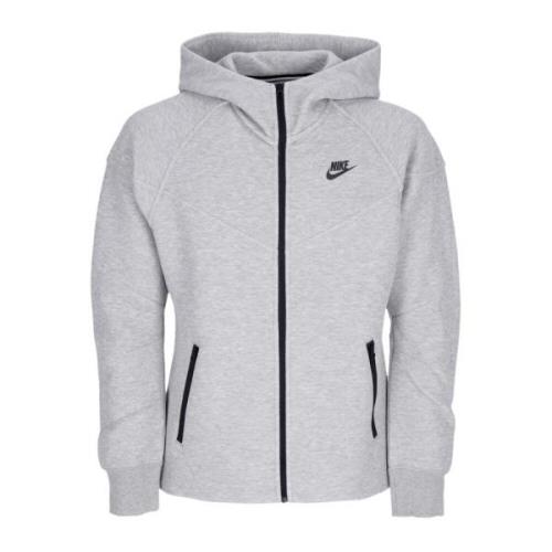 Sporty Hooded Zip Sweatshirt