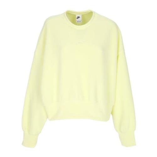 Luminous Green Crewneck Sweatshirt Plush Mod