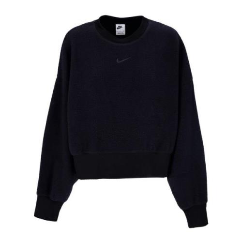 Plush Mod Crop Crewneck Sweatshirt