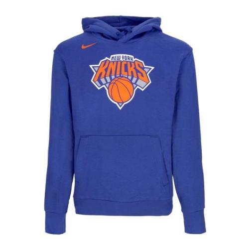 NBA Essential Fleece Hoodie Blå