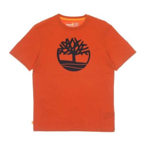 River Tree Tee Chestnut/apple Herre T-shirt