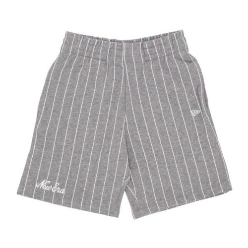 Stribede Shorts Heather Grey/Hvid