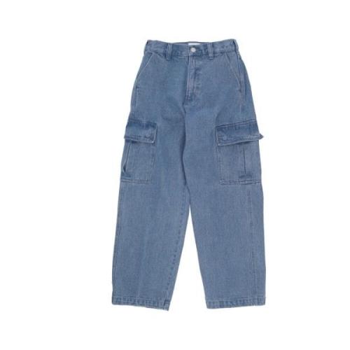 Cargo Denim Bukser Brede Ben