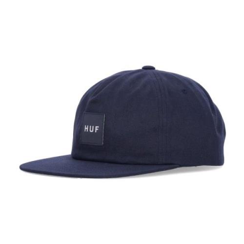 Flad skyggehue Snapback Navy