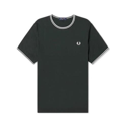 Twin Tipped Tee Night Green