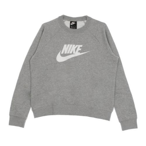 Hybrid Crewneck Sweatshirt Heather/White