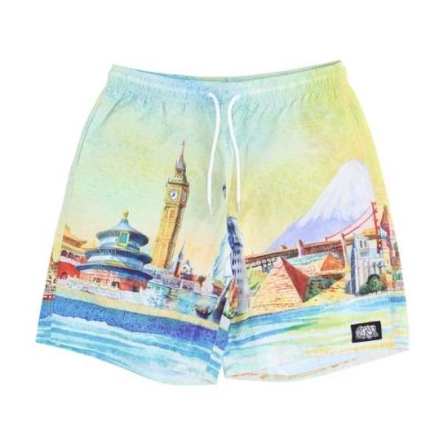 Let Nylon Easy Snøre Shorts